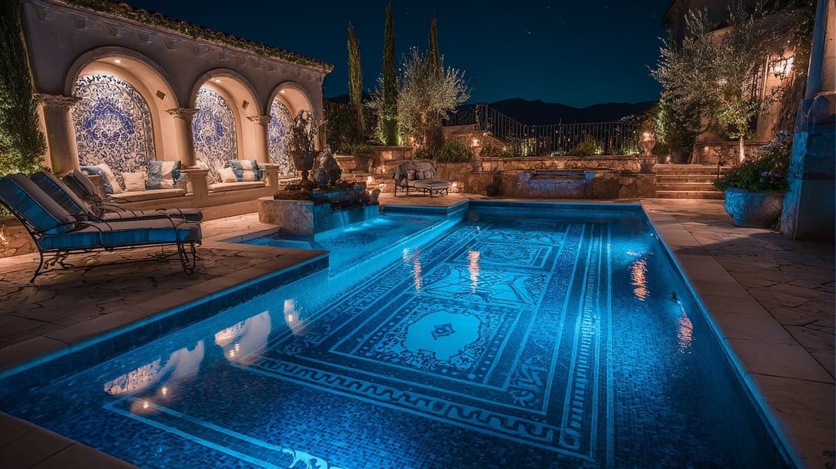 Mediterranean-Style Pools